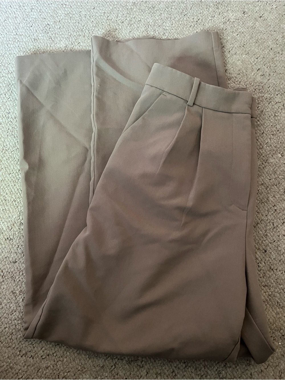 Abercrombie & Fitch Women's Trousers in Taupe